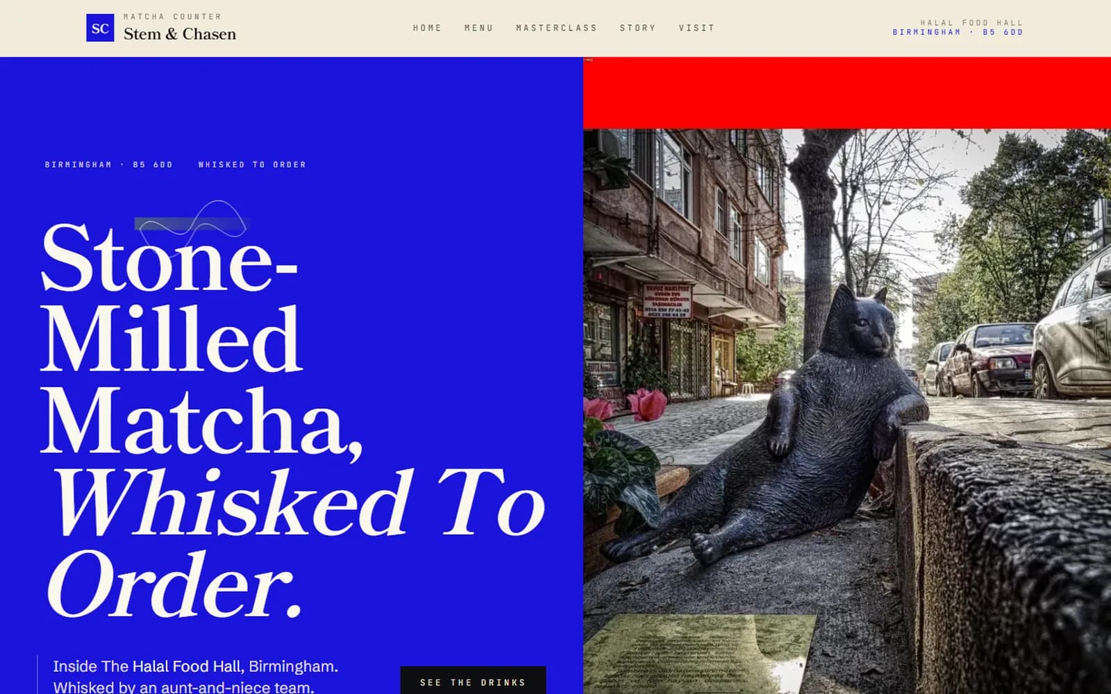 The Matcha Counter Template preview