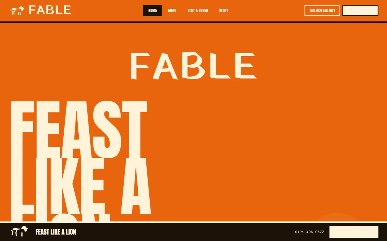 The Neighbourhood Restaurant Template preview
