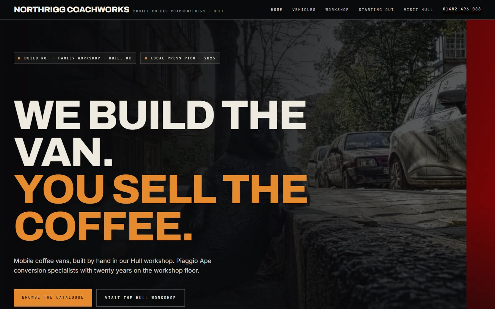 The Coachworks Template preview